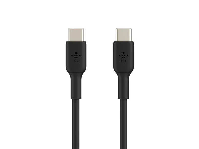 Belkin BoostCharge - USB-kabel - 24 pin USB-C (han) til 24 pin USB-C (han) - 2 m - sort