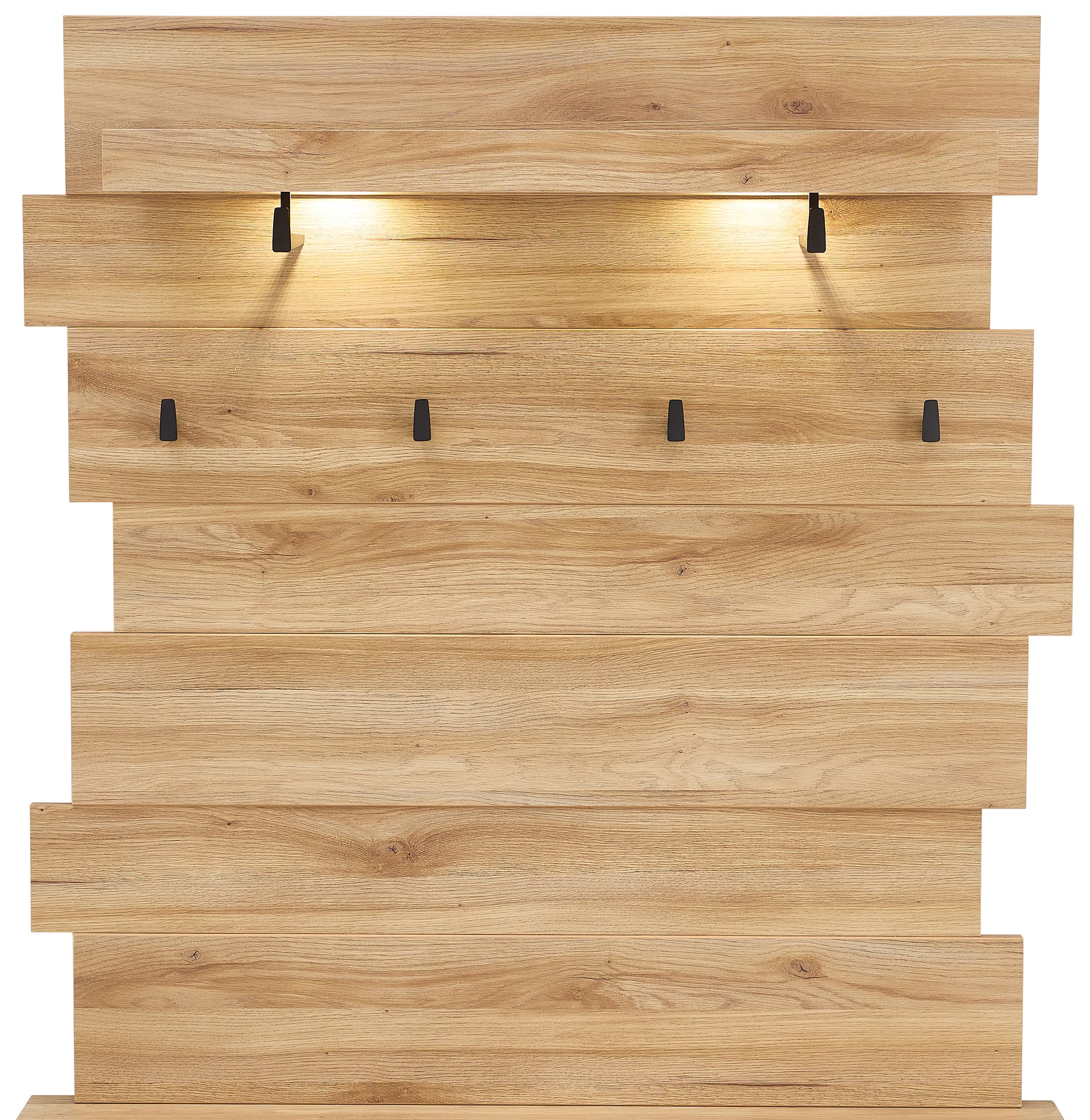 vito Garderobenpaneel CLYDE 120 x 125 cm Mauvella-Oak-Dekor