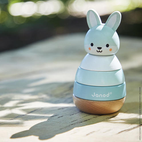 Empilable lapin - partenariat WWF® - JANOD