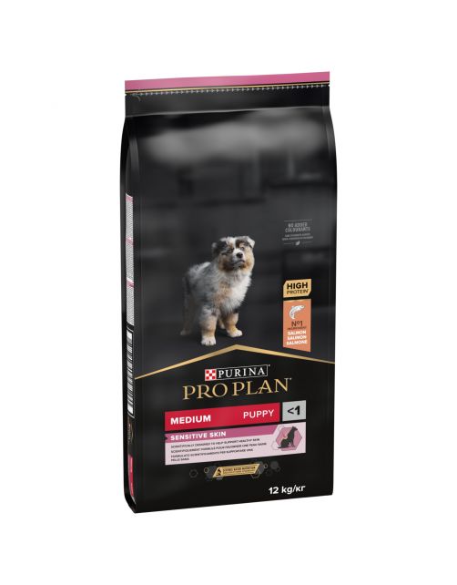 Pro Plan Dog Puppy Medium Breed Sensitive Zalm - Hondenvoer