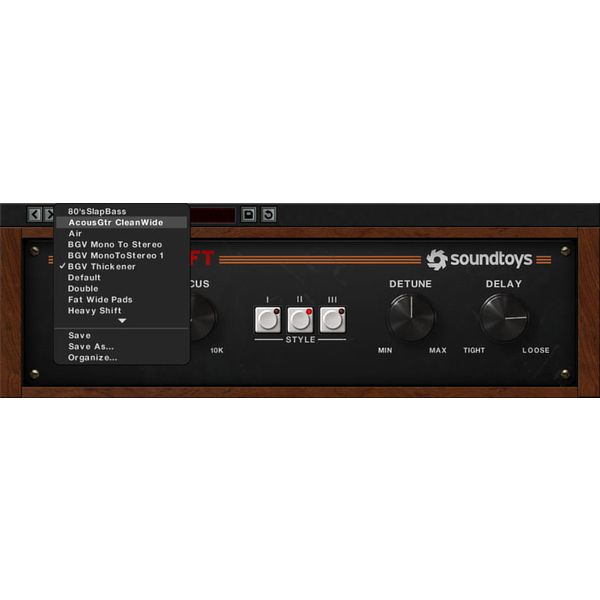 Soundtoys MicroShift