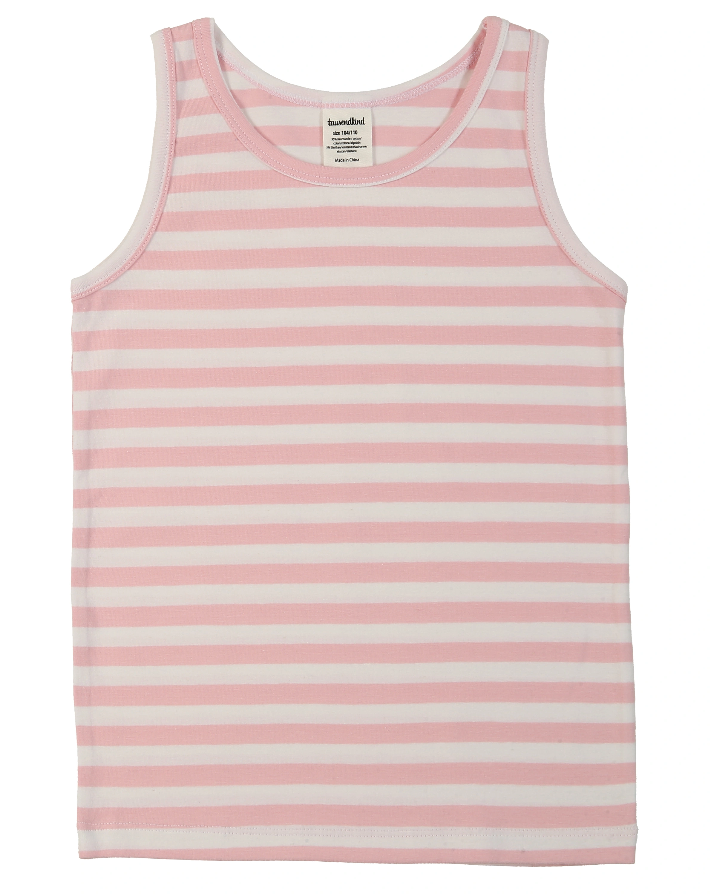 Unterhemd HASE HENRY 2er-Pack in rosa/weiß