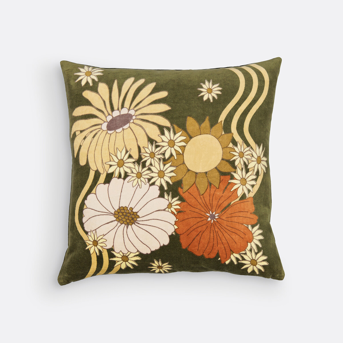 LA REDOUTE INTERIEURS<br>Capa de almofada em veludo 45x45 cm, Annie