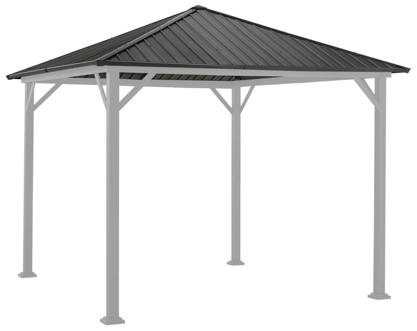 KONIFERA Pavillon-Ersatzdach für »Samos«, BxT: 300x300 cm