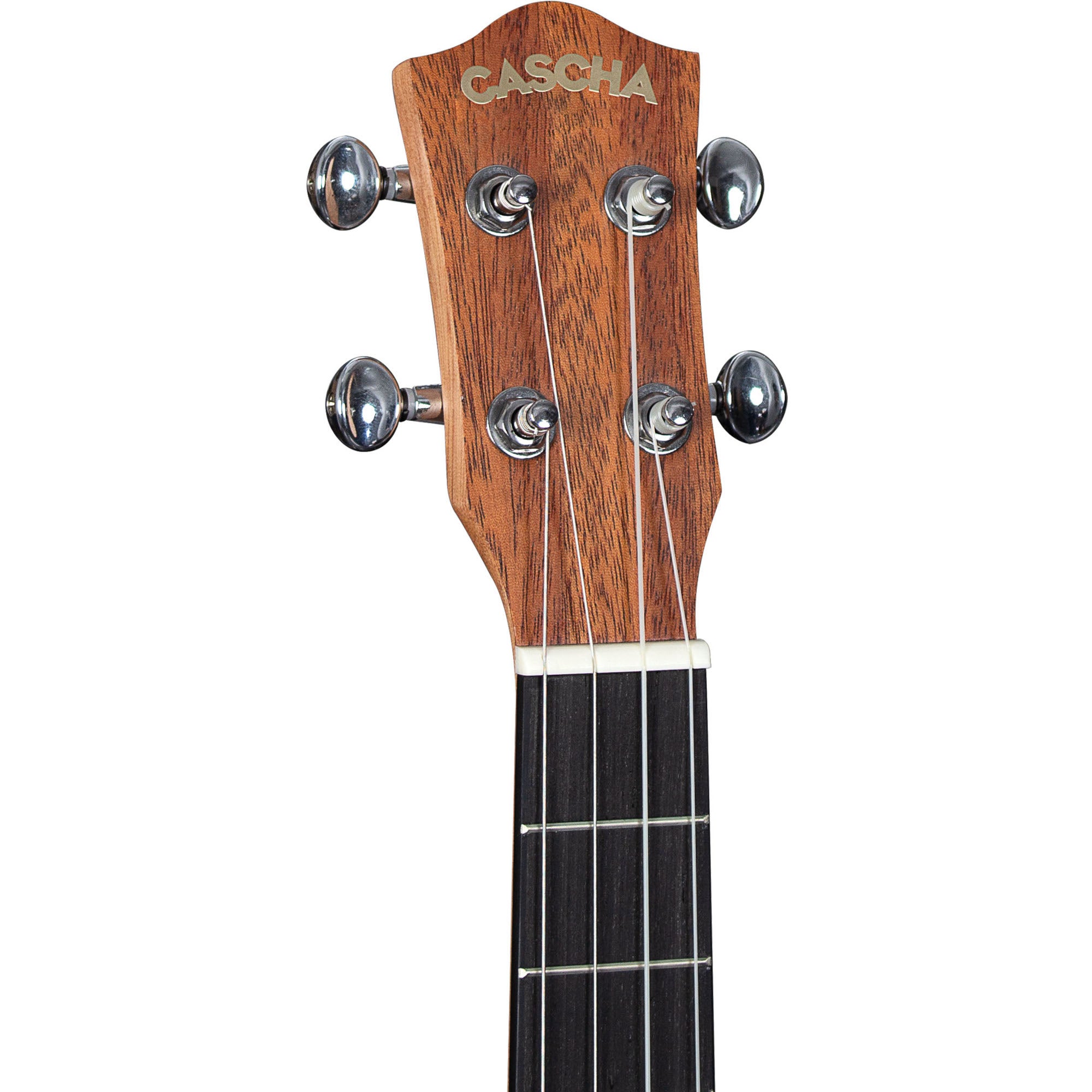 Cascha HH 2244 bariton ukelele massief spar bovenblad met gigbag