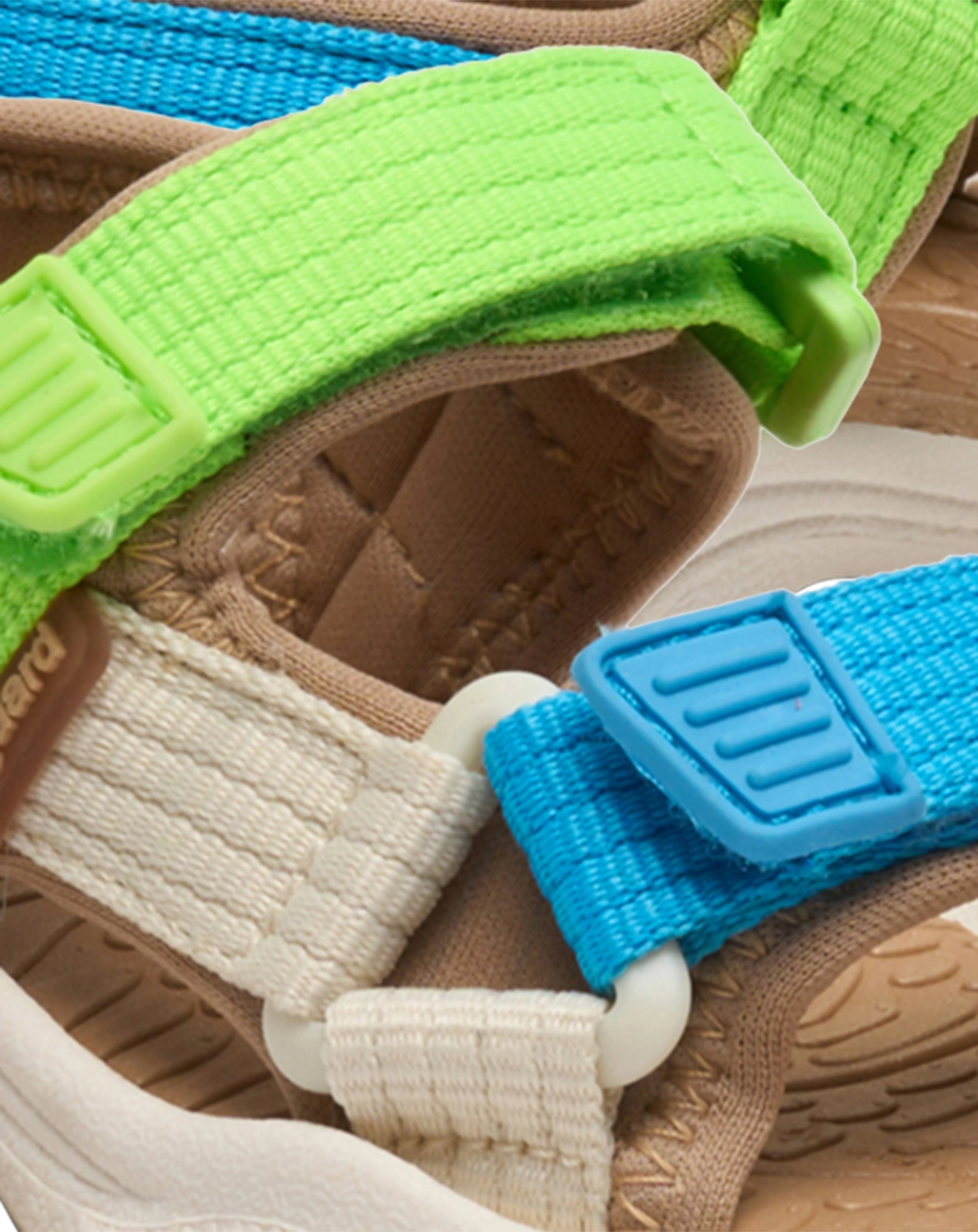Klett-Sandalen NICO in bright blue/green
