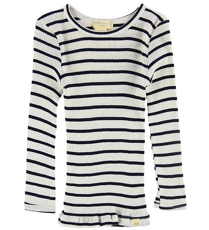 Minimalisma Bluse - Bergen - Seide/Baumwolle - Sailor