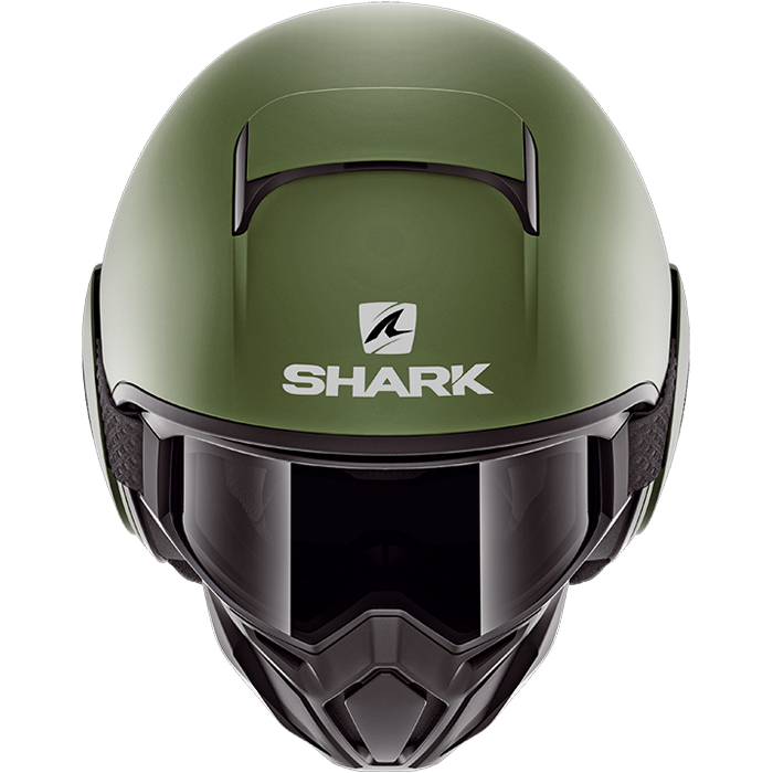 Shark - Casque Street Drak Blank Vert Mat