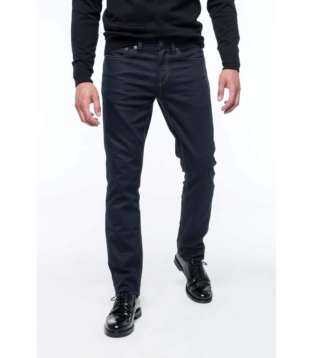 pantalon jean homme qualité premium - K747 - bleu denim foncé