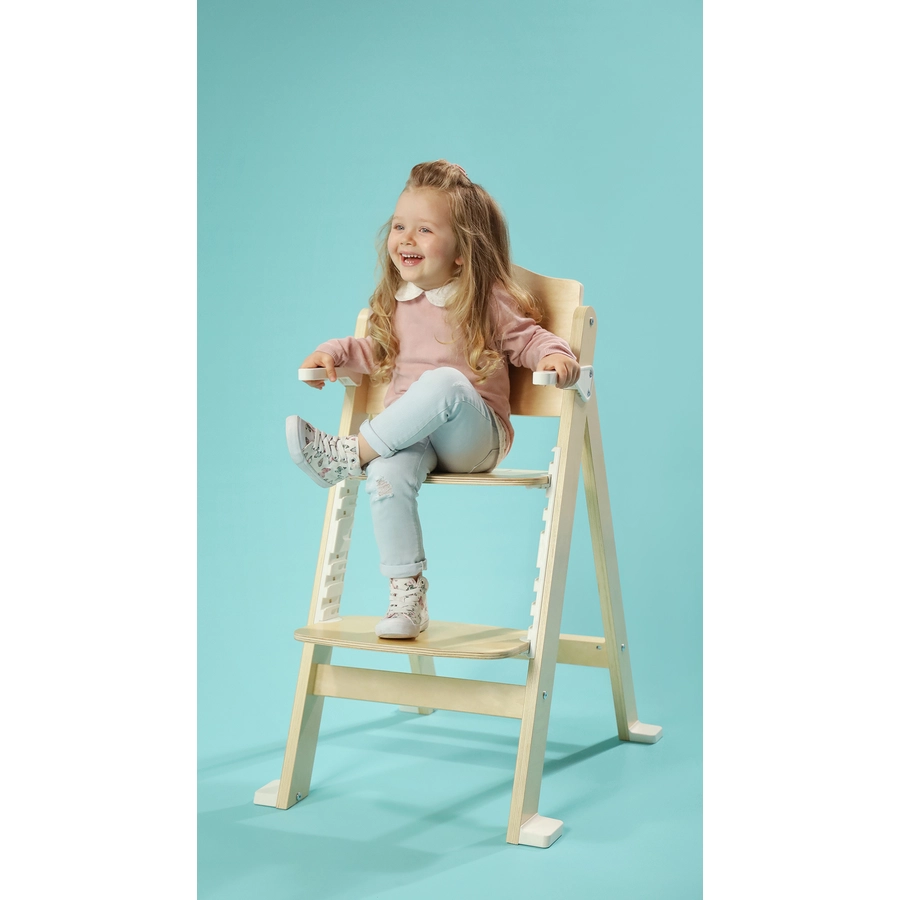 lionelo Hochstuhl Floris White Natural