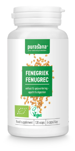 Purasana Fenegriek Capsules 120VCP