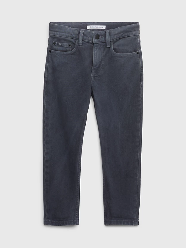 jeans de pai tingidos em excesso