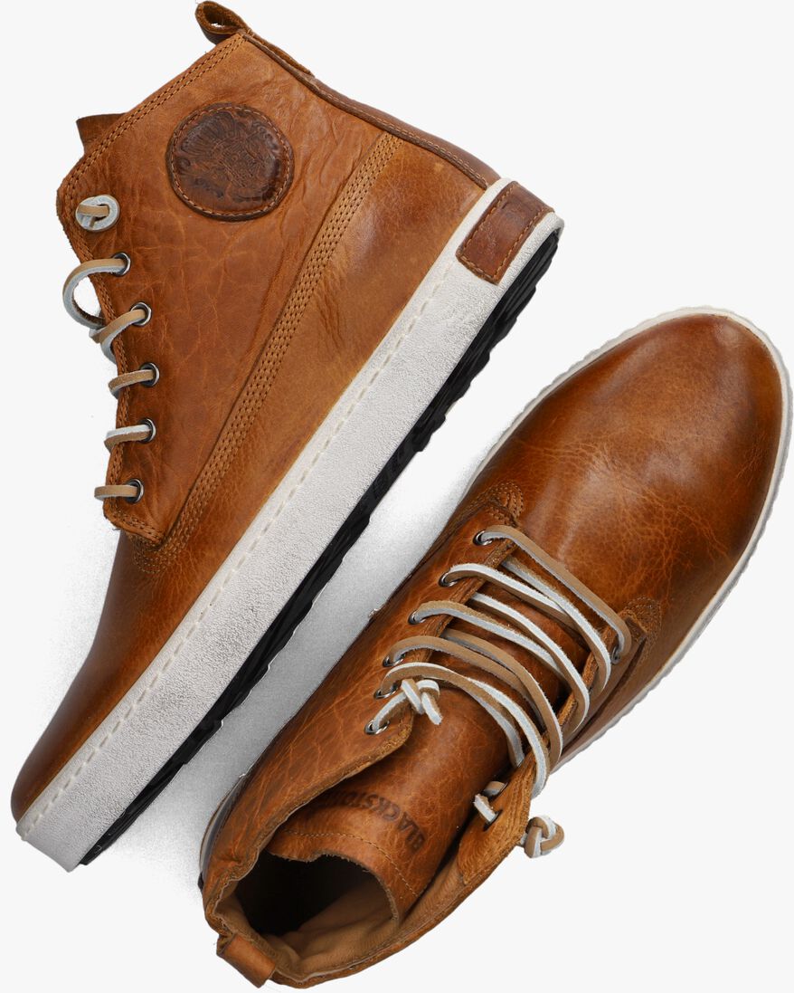BLACKSTONE cognac blackstone lage sneakers icon