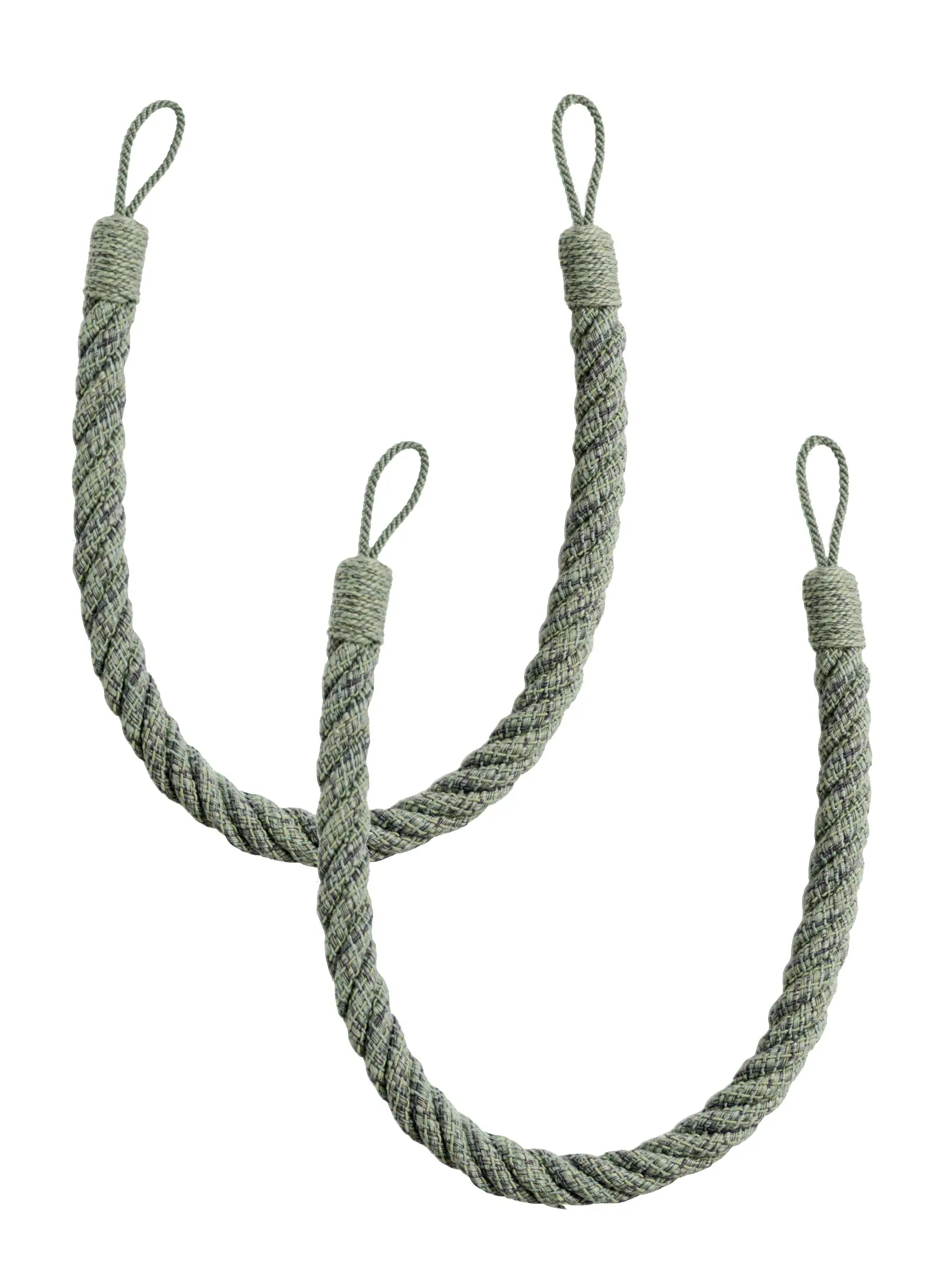 Laura Ashley Set of Two Felton Rope Tie Backs
