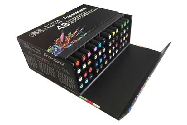 Winsor Promarker-sett 48 stk