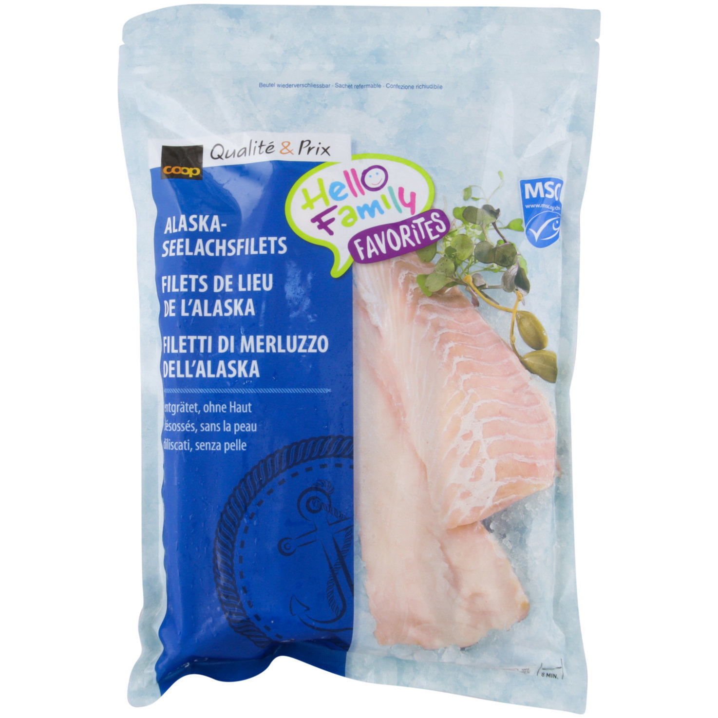 Alaska Seelachsfilet MSC