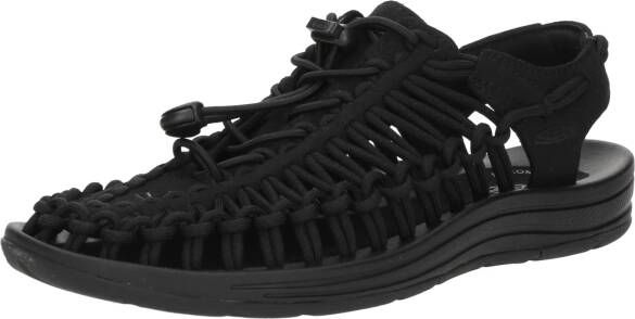 Keen Uneek Dames Sandalen Black Black Zwart Polyester K1014099