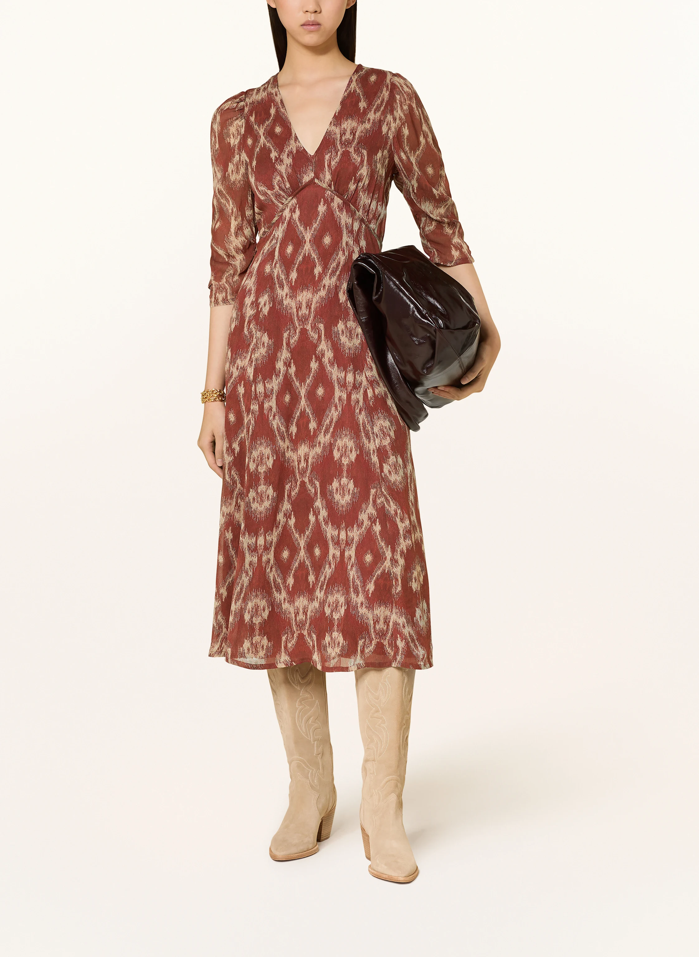 ba&sh Kleid MATSA mit 3/4-Arm