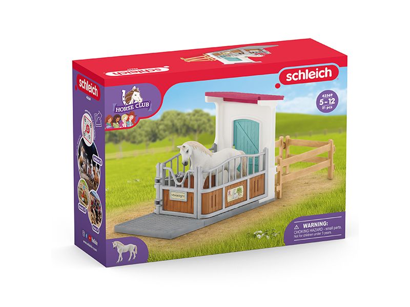 Schleich Spielfigurenset Horse Club Pferdebox Pferde-Spielset