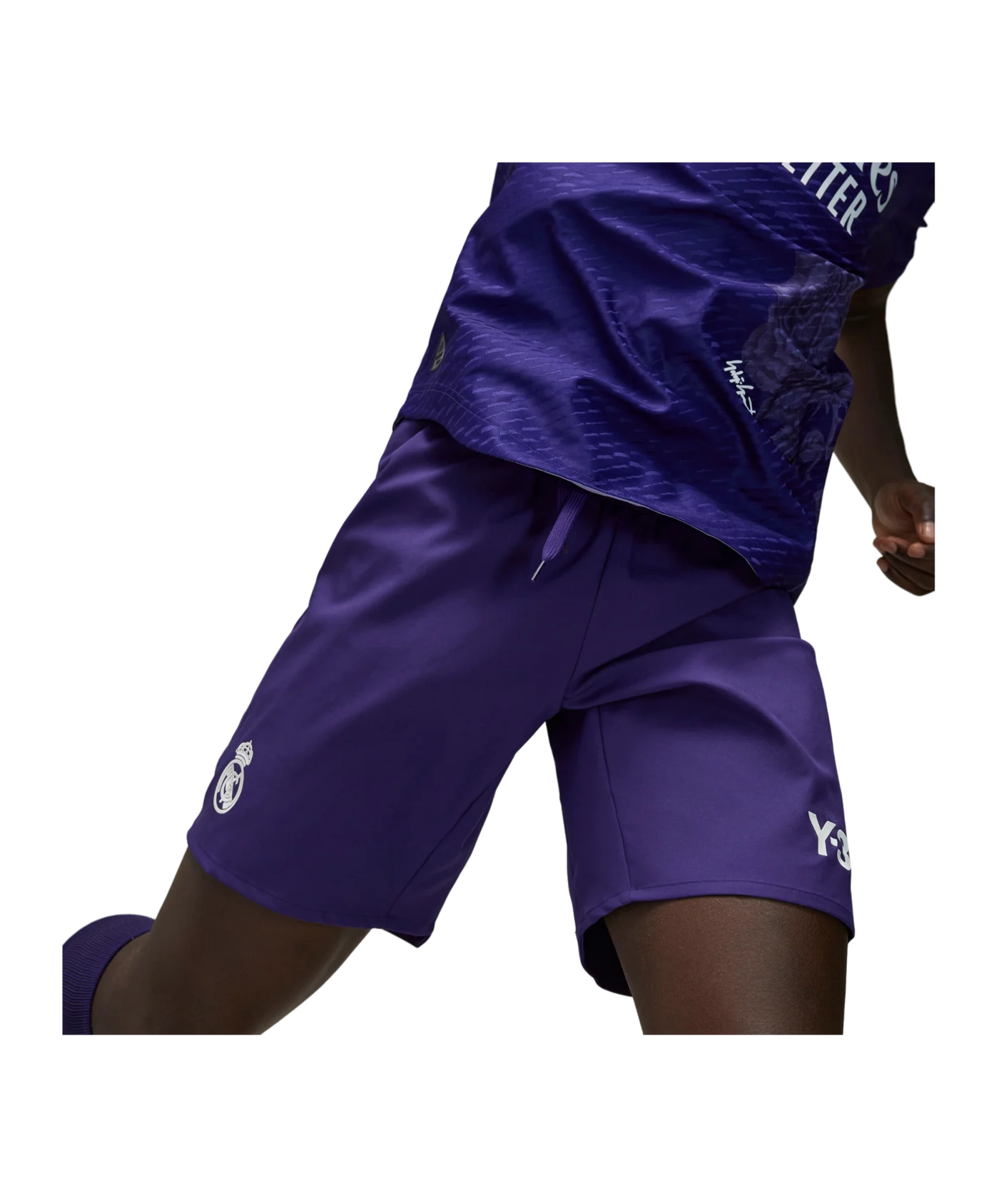 adidas Real Madrid Y3 Auth. Short 4th 2023/2024 Lila
