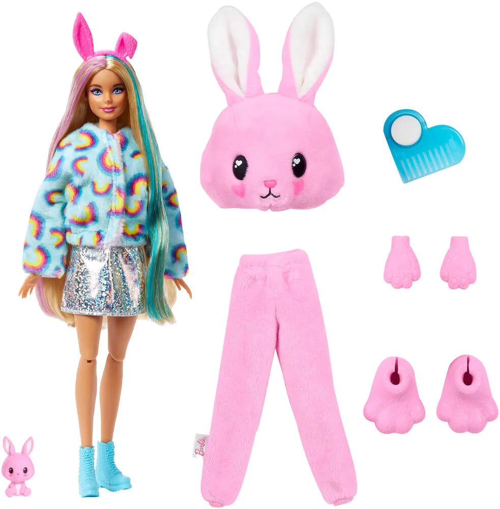BARBIE - POUPEE CUTIE REVEAL LAPIN
