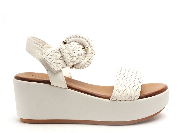 Inuovo nu pieds talons femme 123035 blanc