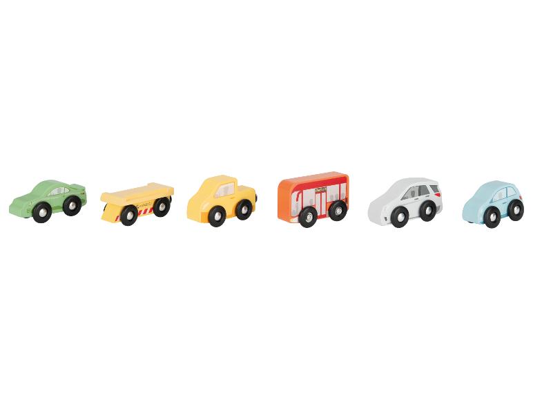 Houten speelgoed auto's