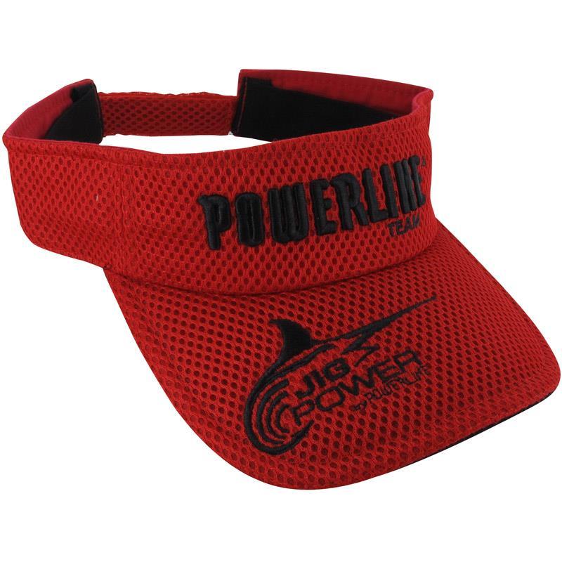Visiere Powerline - Rouge