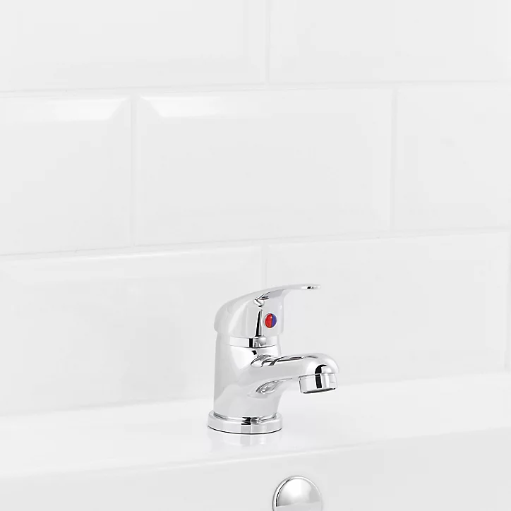Mitigeur lavabo avec vidage et flexibles Femelle 12/17 en laiton chromé Arborg