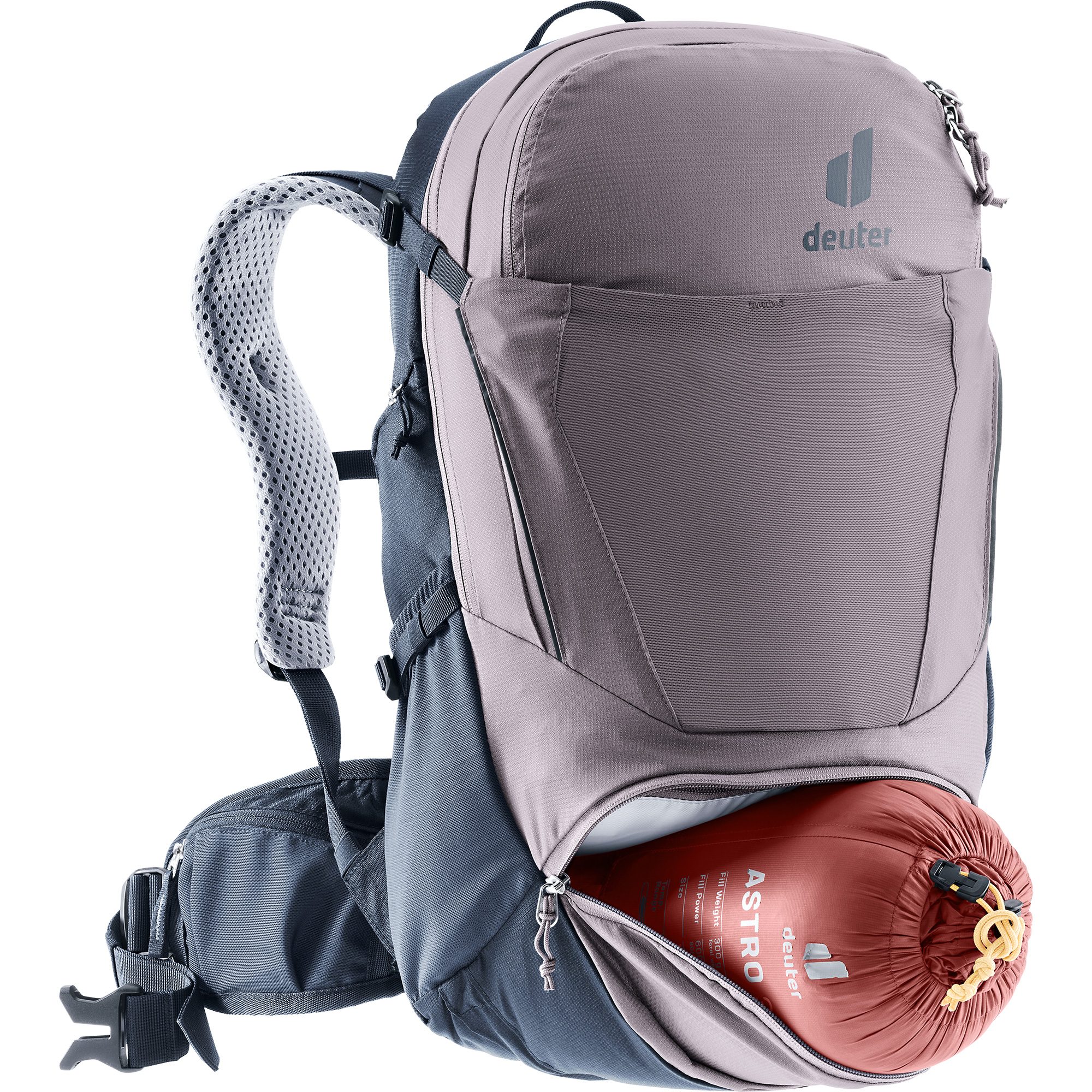 deuter Trans Alpine 28l SL Bike Rucksack Damen lavender ink
