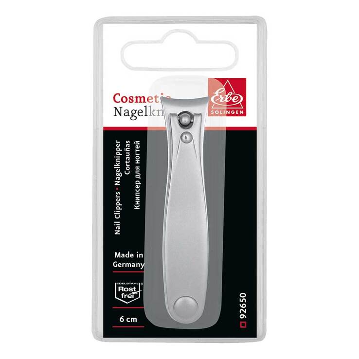 Erbe Nagelknipser 6 cm Inox mattiert, 1 St