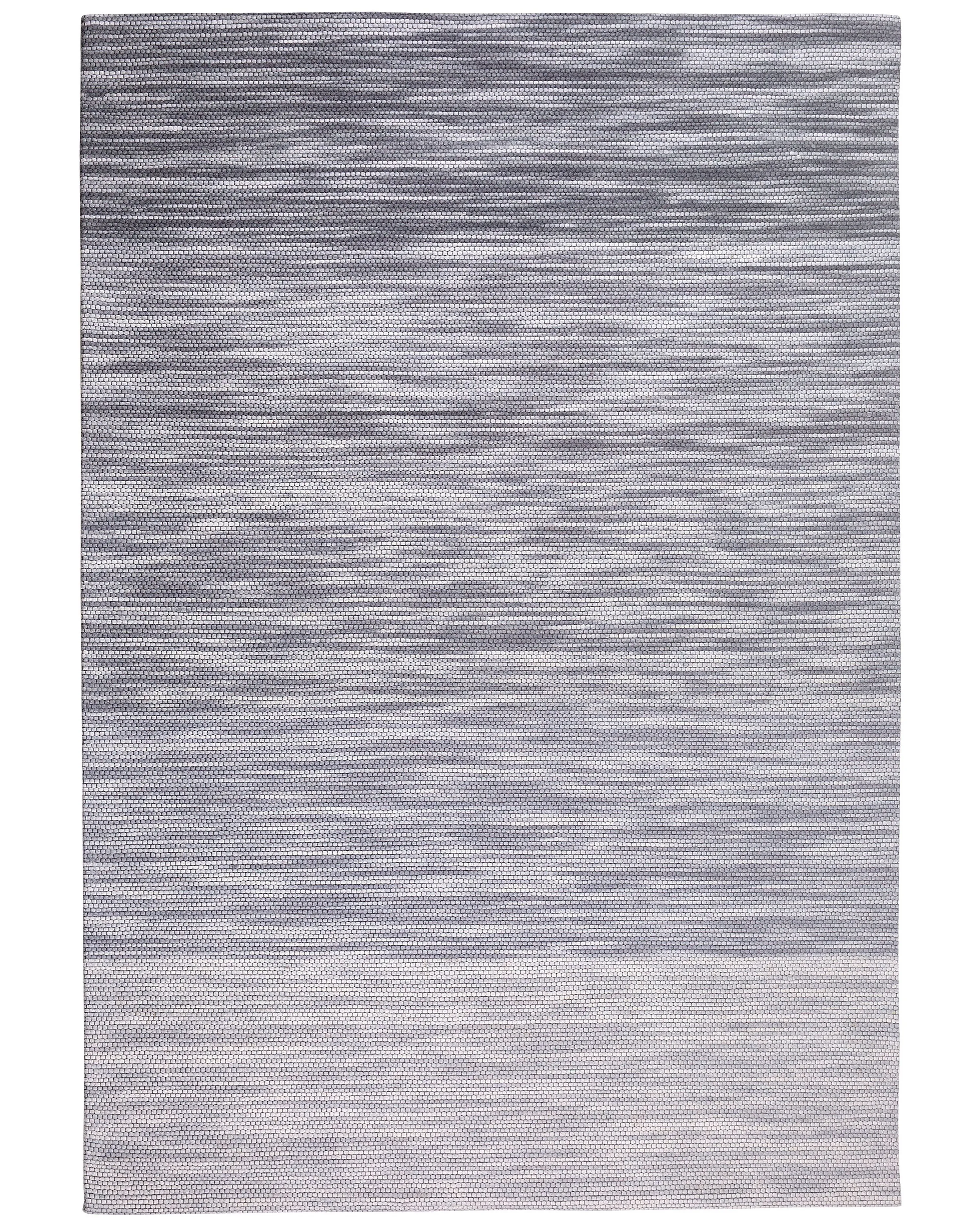 Vloerkleed KAPAKLI Grijs 160 x 230 cm Wol
