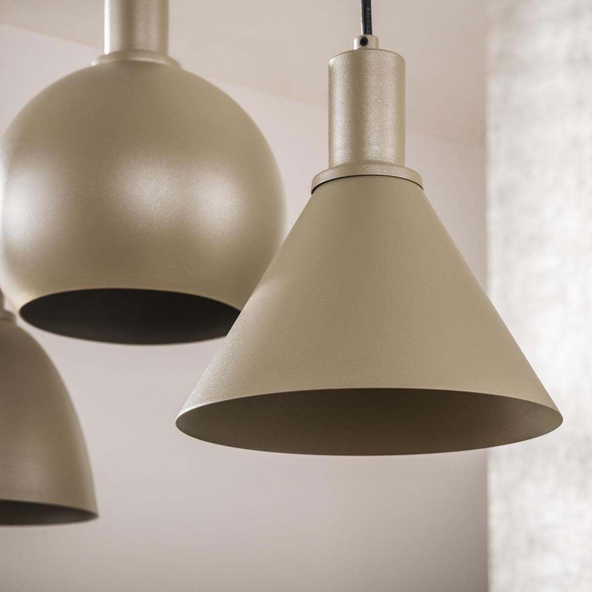 Hanglamp in de Mix beige