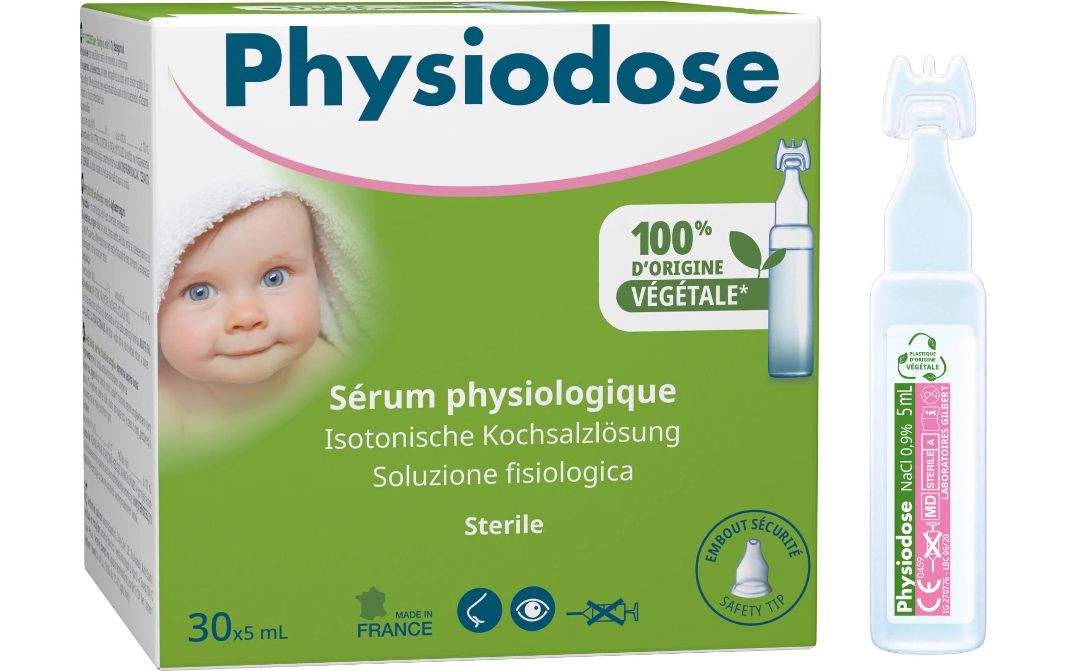 Kochsalzlösung Green 30 x 5 mlPhysiologische Kochsalzlösung für die Nasenpflege