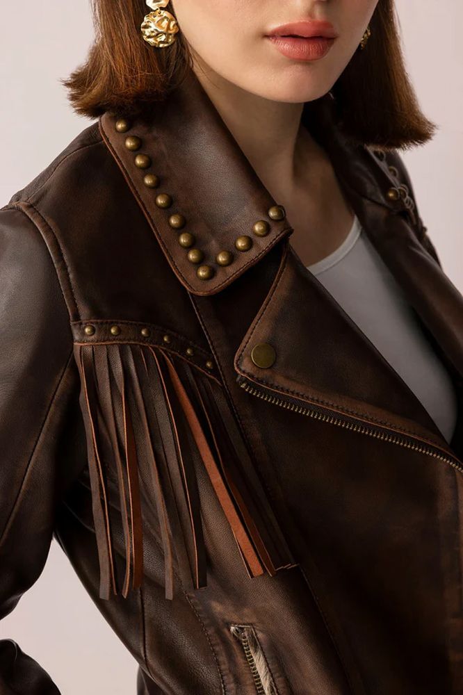 Myra Bag leather jacket Fury Rider