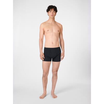 Herren-Retroshorts, Schwarz