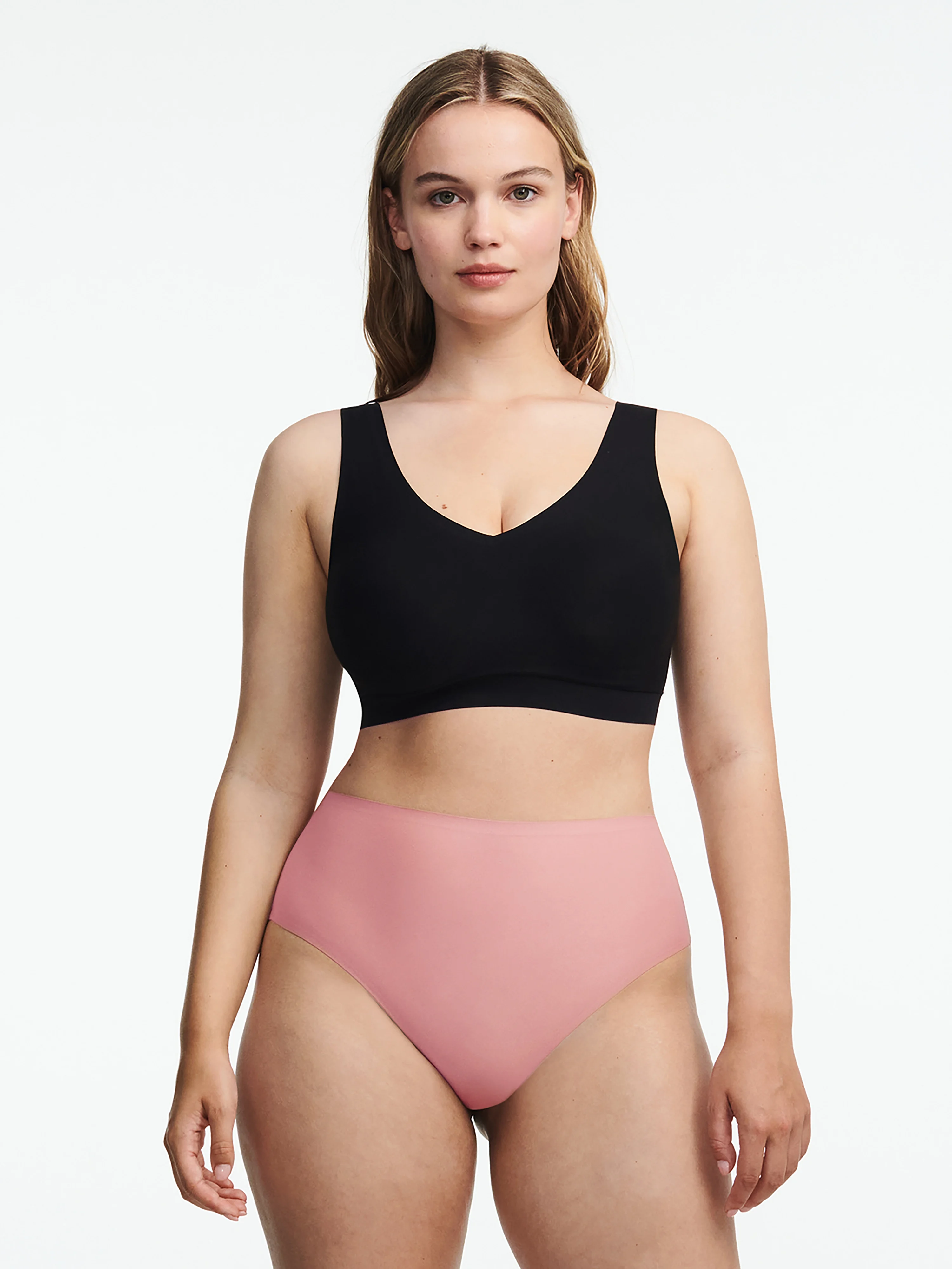 SOFTSTRETCH - String taille haute | Rose