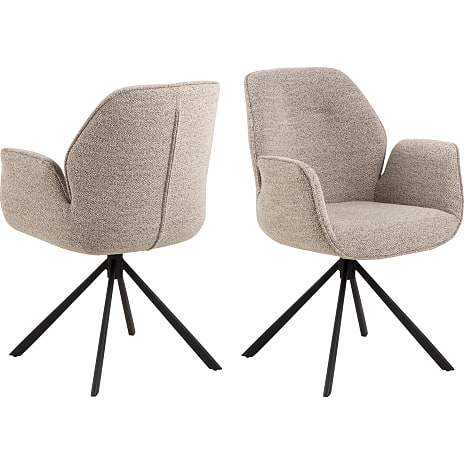 Aura spisebordsstol - beige