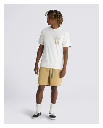 T-Shirt Vans Sun And Surf Blanc / Jaune