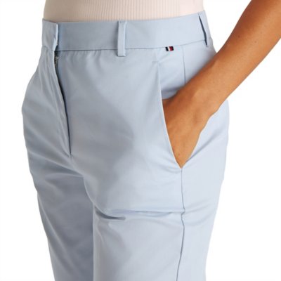 Pantalon femme Co Slim Straight Chino TOMMY HILFIGER