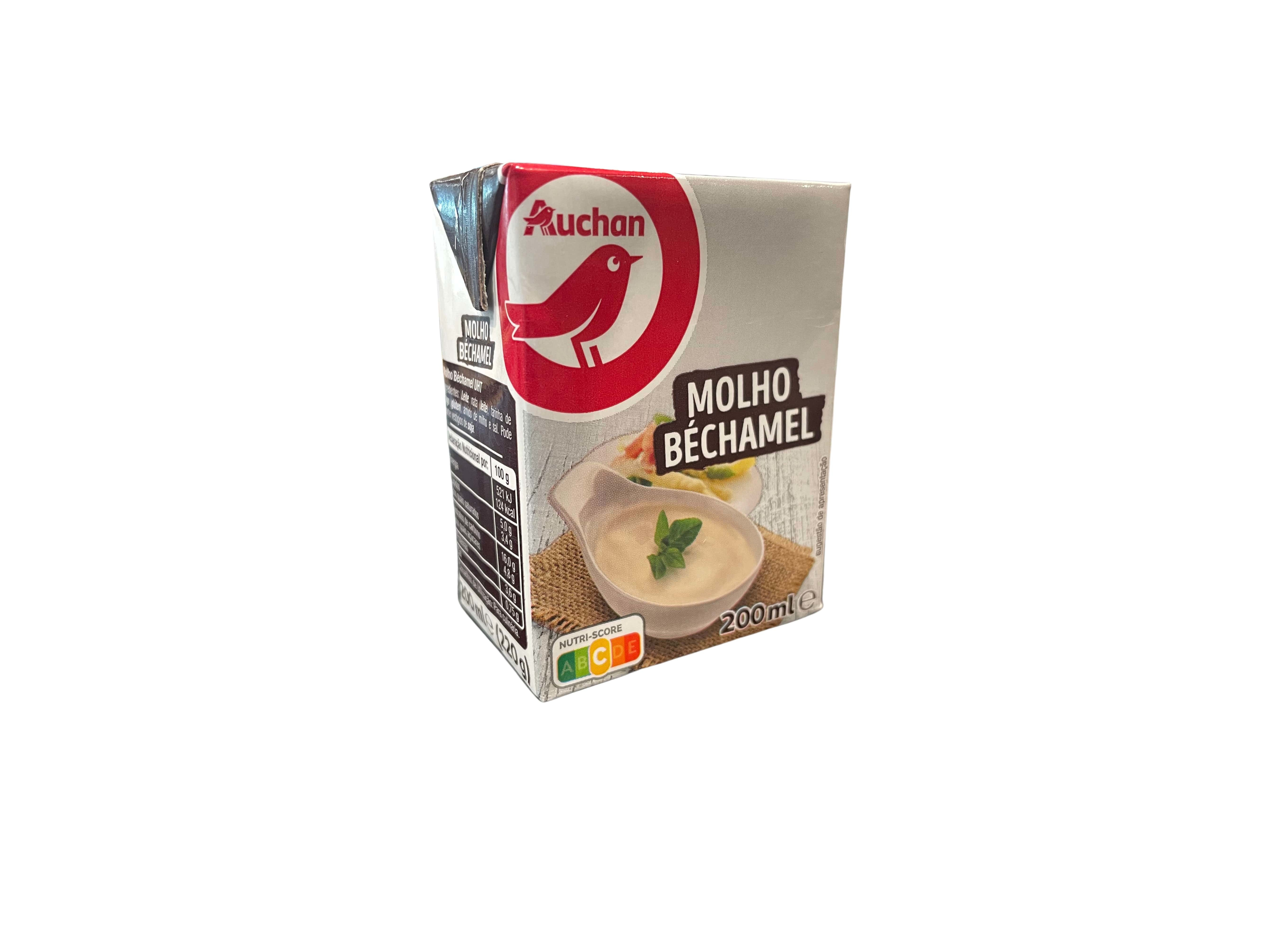 MOLHO AUCHAN BÉCHAMEL 200ML