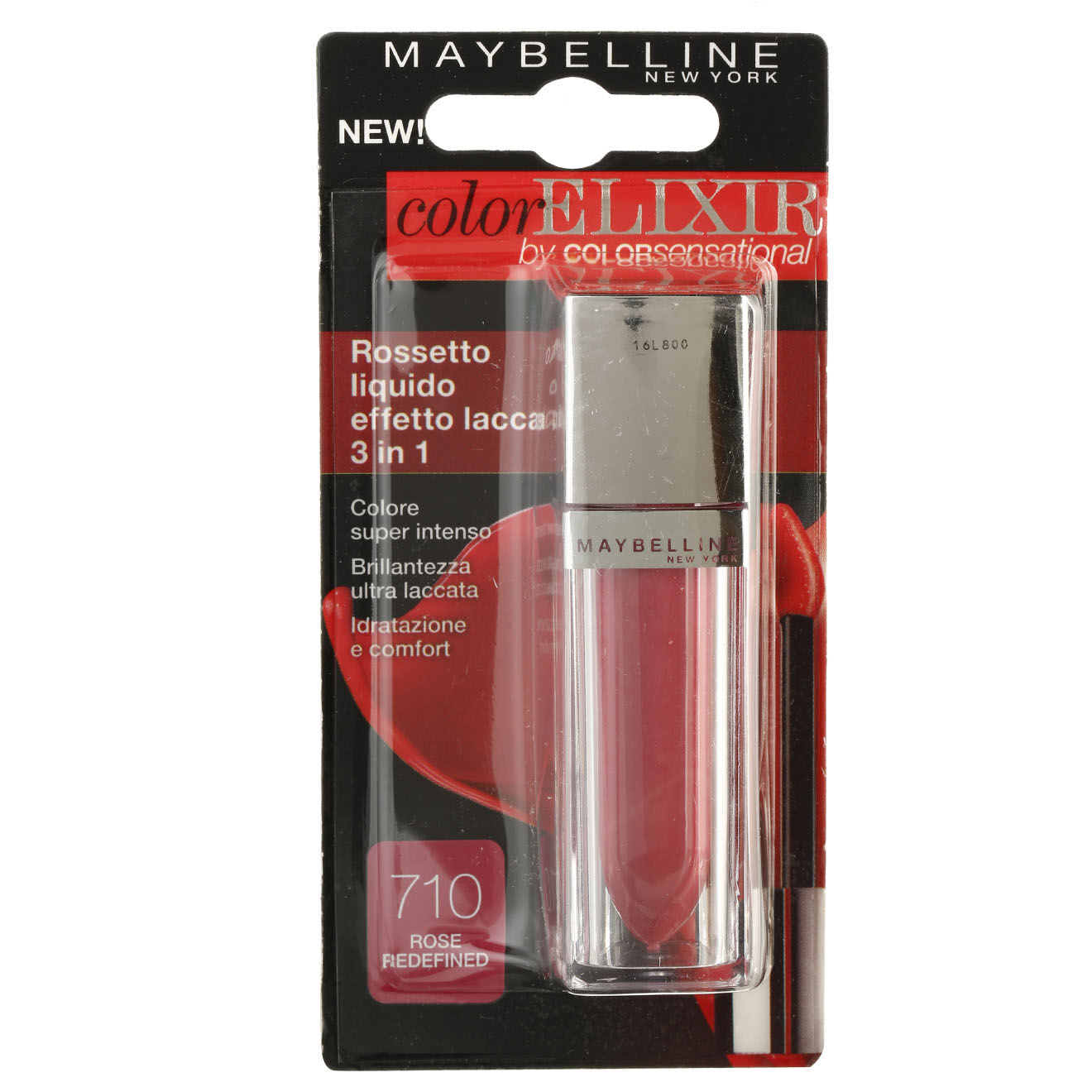 Gemey Maybelline Rouge à lèvres Laque Color Elixir 710 rouge
