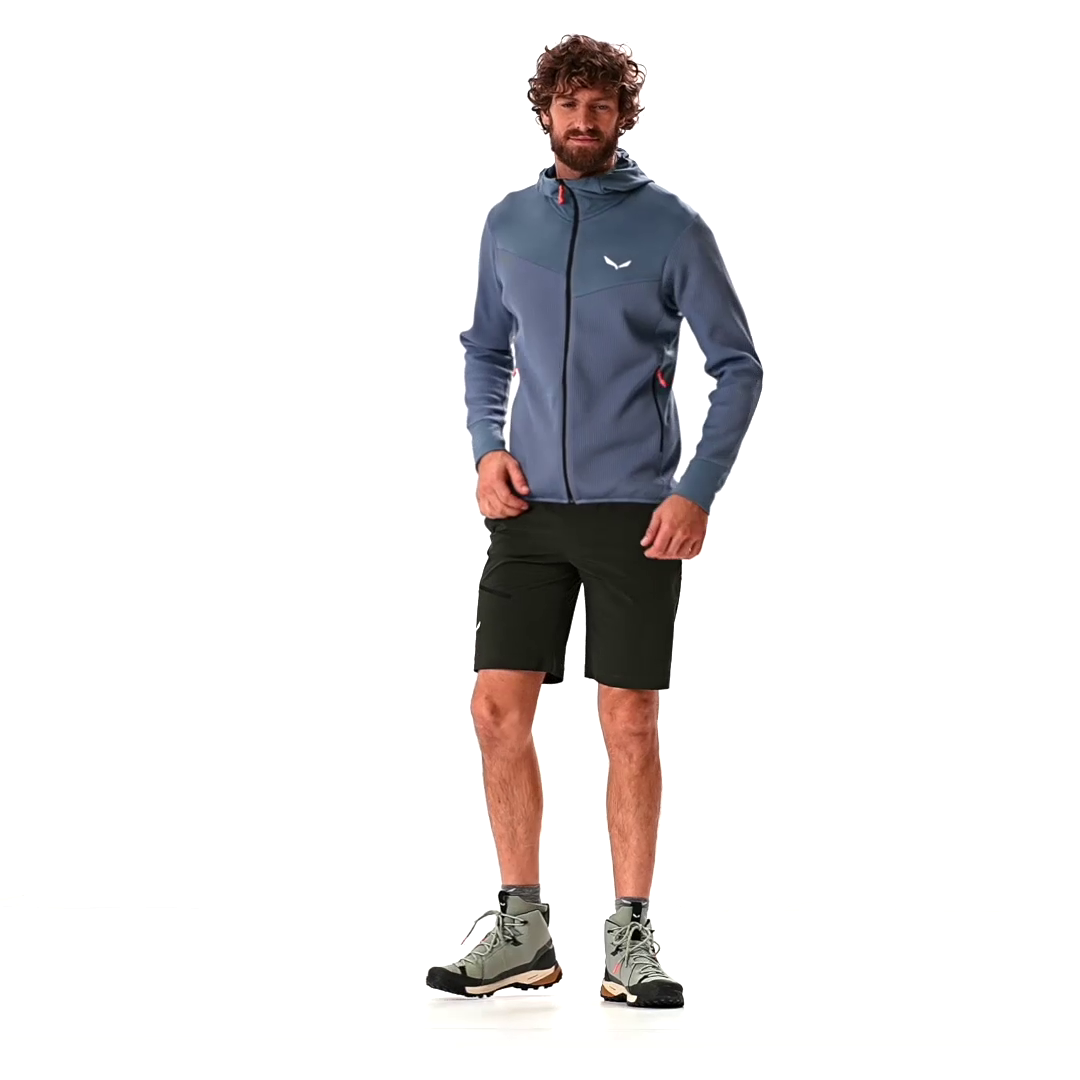 Puez Waffle Hybrid Polarlite Kapuzenjacke Herren