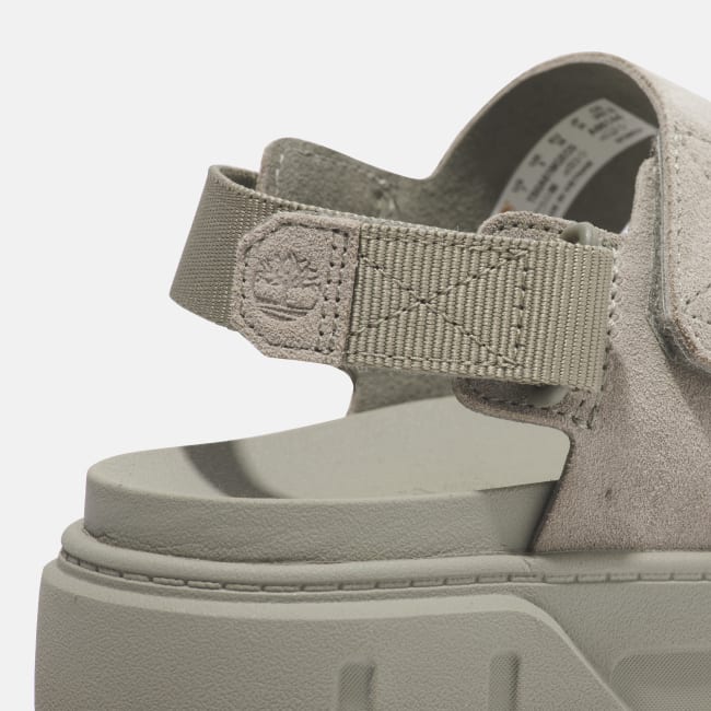 Sandalo a Doppia Fascia Greyfield da Donna in                beige