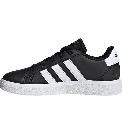 adidas Performance Sko -  Grønd Court 2.0 K - Sort/Hvid