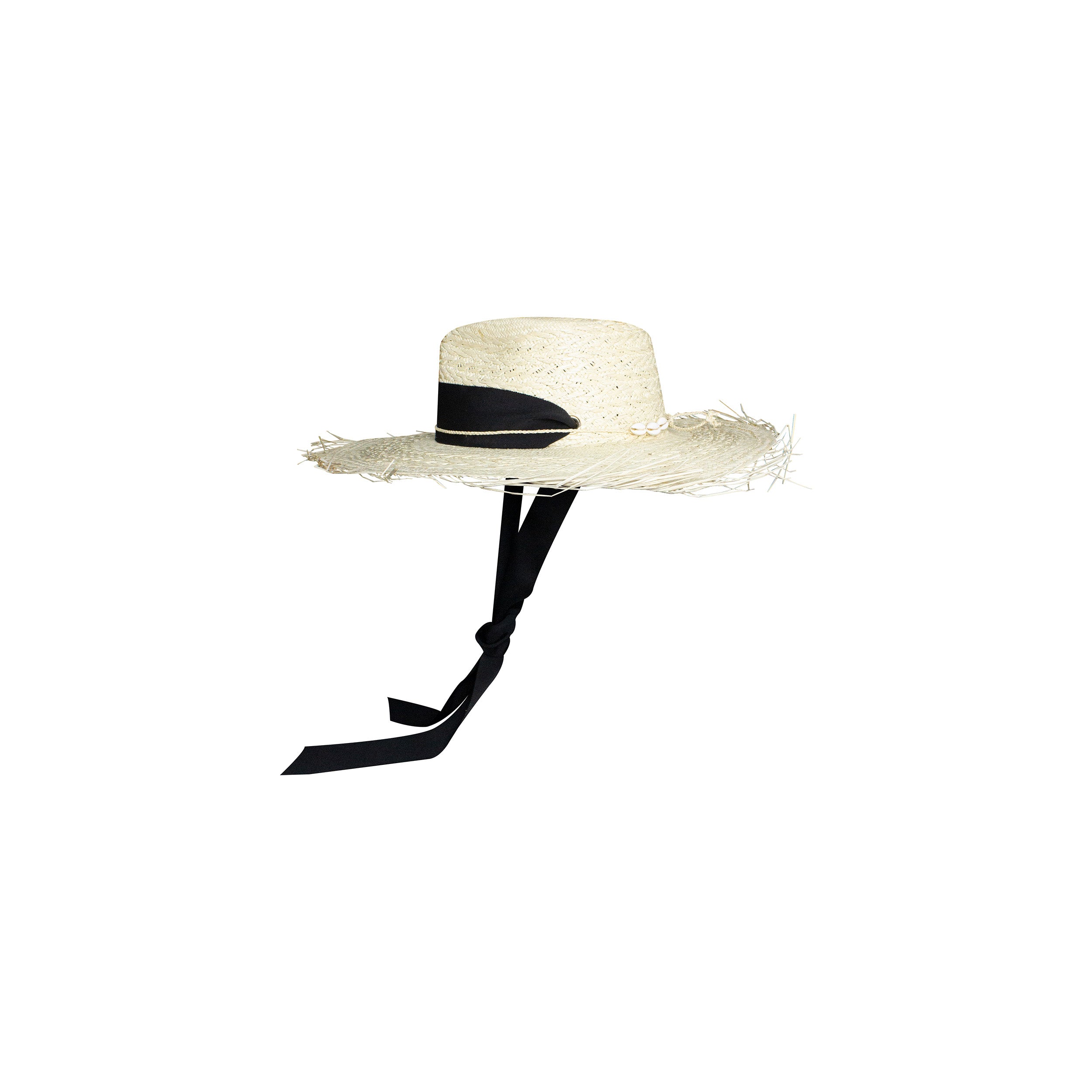 Chapeau Panama texturé