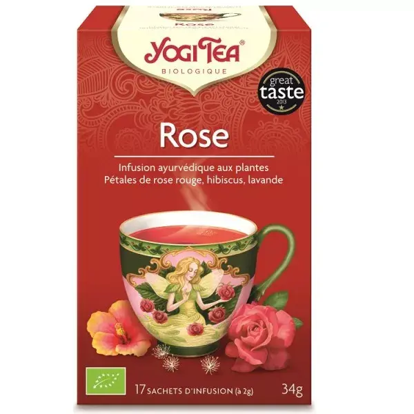 Chá Yogi Rosa 17 sachês