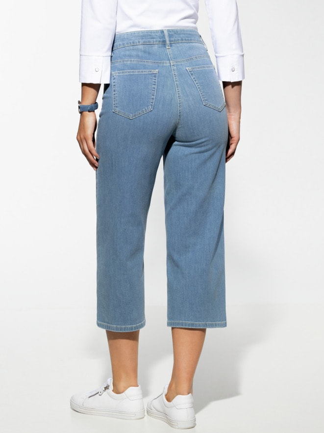 Ultraleicht-Jeans-Culotte