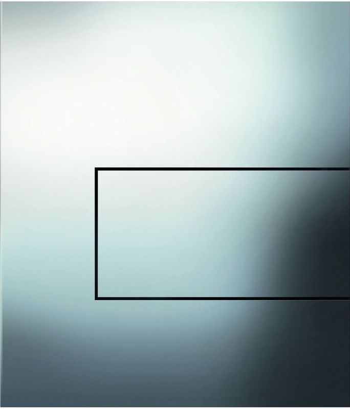 TECEsquare urinoirspoelplaat, metaal, incl. patroon, 9242811