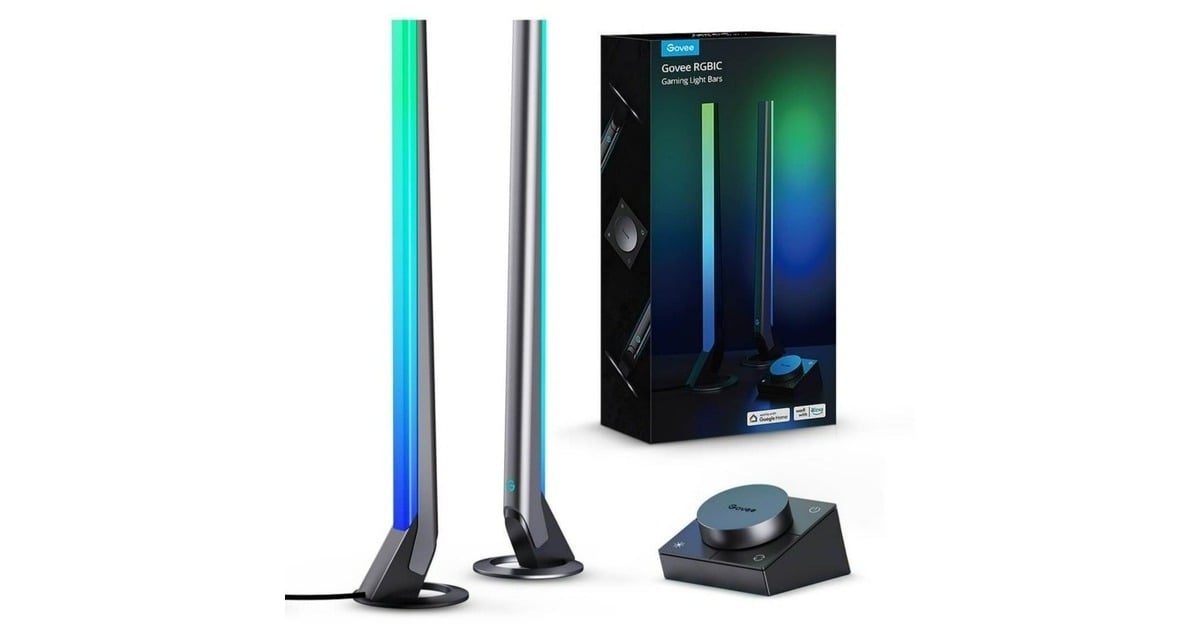 GoveeGaming Light bars sfeerverlichting  (2,4GHz wifi, Bluetooth, incl. smart controller)